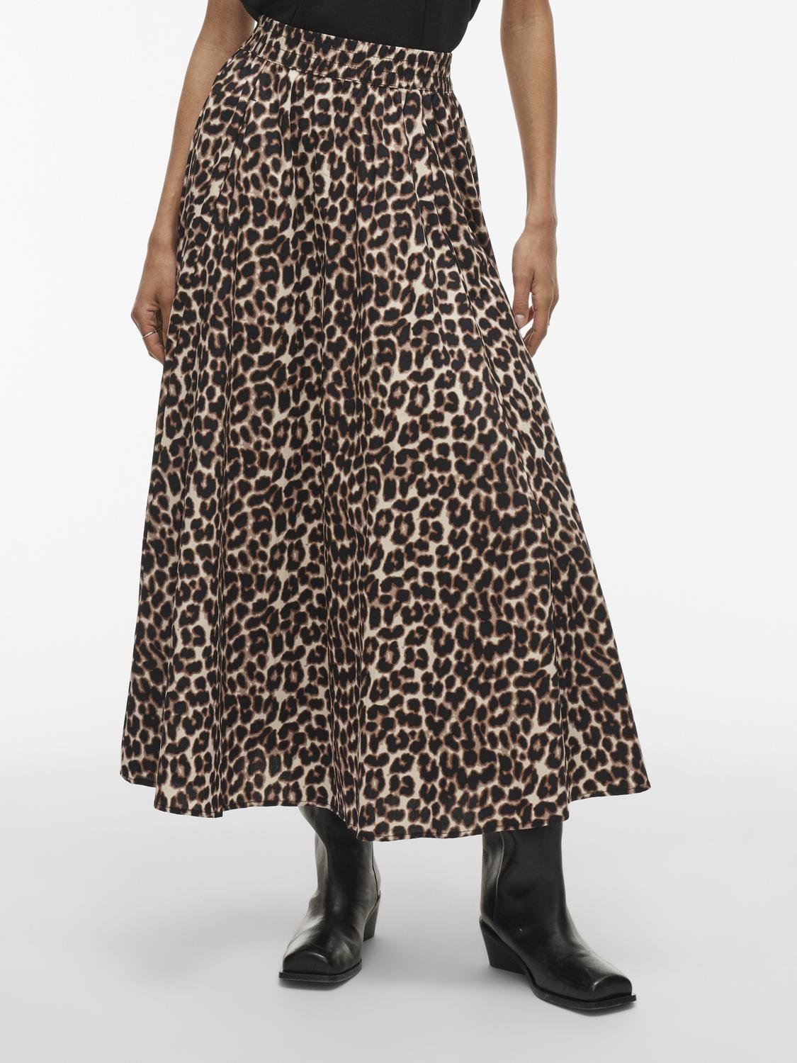 VIVALENCIA Long Skirt - Mountain Trail - VERO MODA & VILA Bergvik